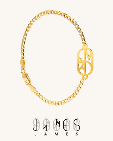 Name Monogram Bracelet