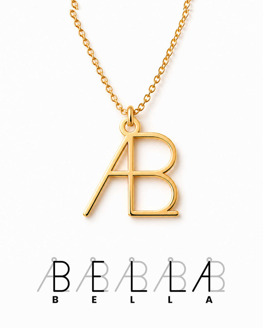 Summer Name Monogram Necklace