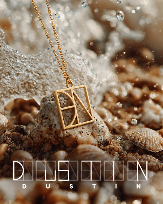 Summer Name Monogram Necklace