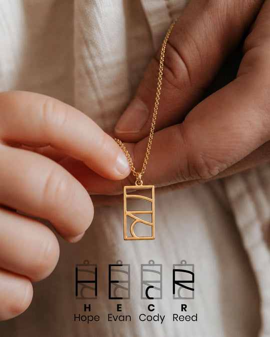 Mom Monogram Necklace