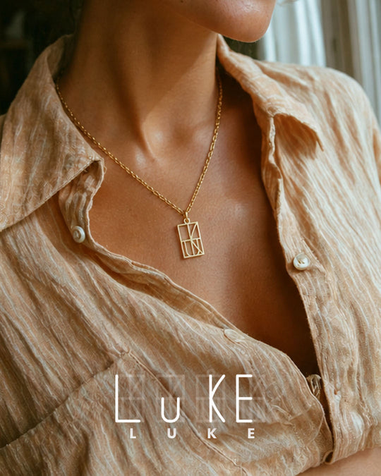 Mom Monogram Necklace