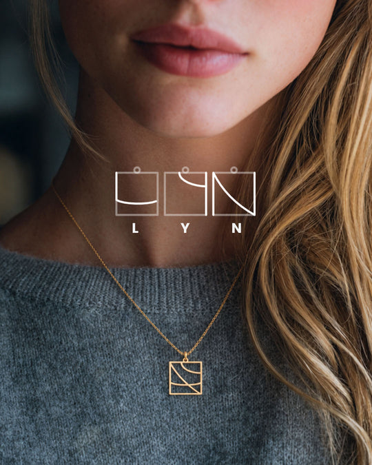 Name Monogram Necklace