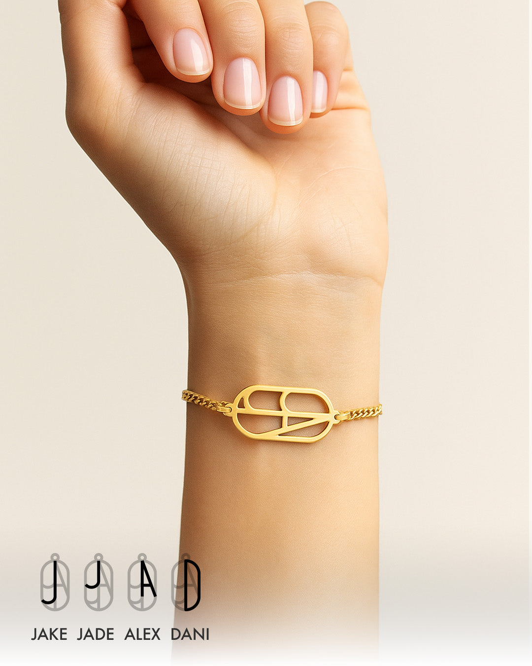 Name Monogram Bracelet