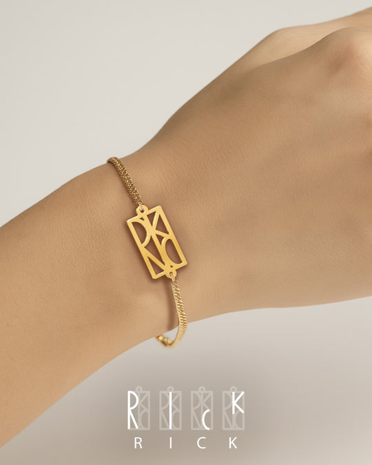 Name Monogram Bracelet