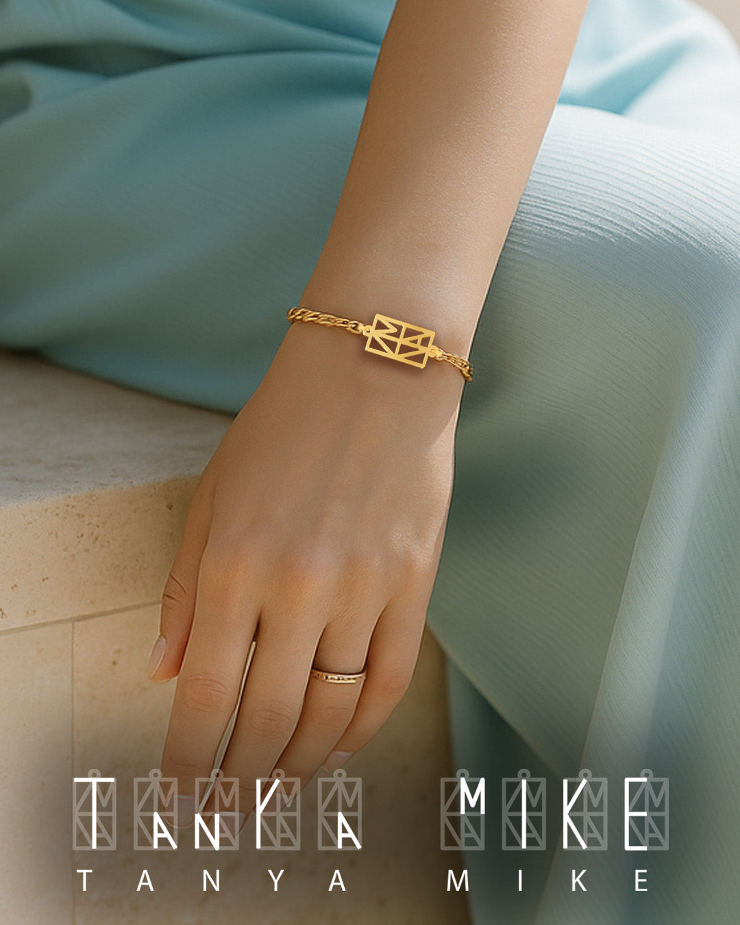 Name Monogram Bracelet