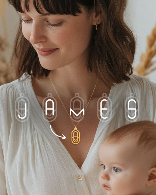 Mom Monogram Necklace