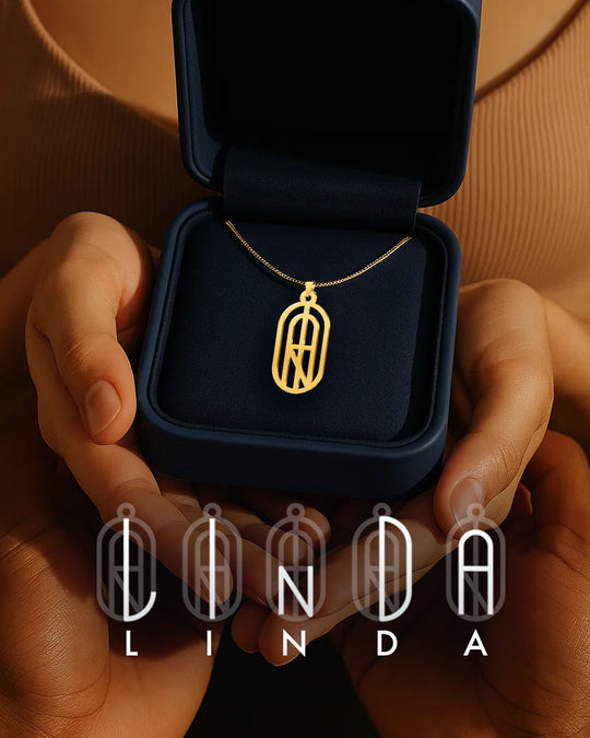 Mom Monogram Necklace