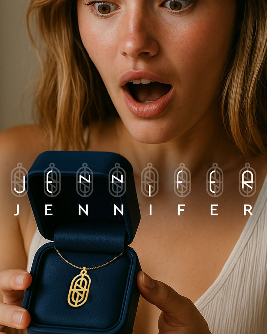 Mom Monogram Necklace